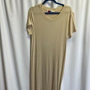 Free People Beach Midi Tee Shirt Dress